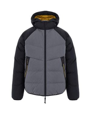 EA7 Hooded Puffer Jacket - Blue