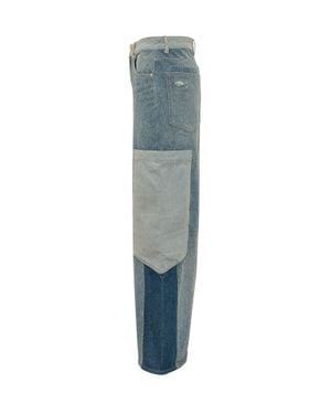Ganni Cargo Denim Jettrunners - Blue
