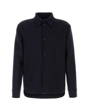 Jil Sander Regular Overshirt - Blue