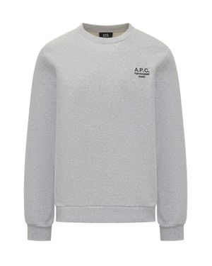 A.P.C. Logo Sweatshirt - Gray