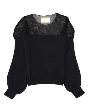 Circus Hotel Top With Carré - Black