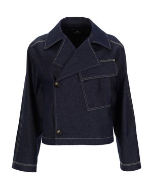 Paul Smith Denim Jacket Cotton - Blue