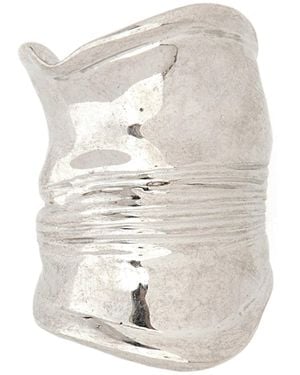 Jean Paul Gaultier Brass Rings - White