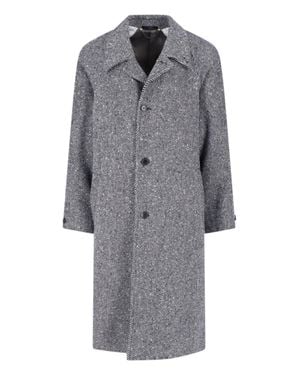 Paul Smith Wool Overcoat - Gray