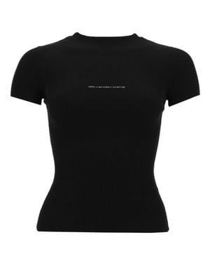 Alexander Wang Stretch Polyamide-Blend Bodysuit - Black
