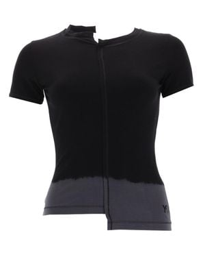 Y-3 3 "Dip Dye" T-Shirt - Black