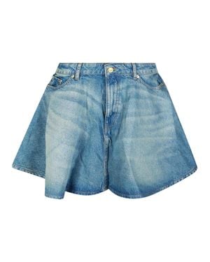 Ganni Mini Denim Skirt - Blue