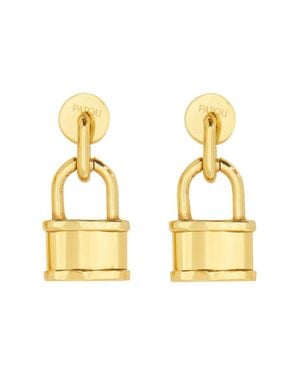 Patou Extra Small Earrings With Padlock - Metallic