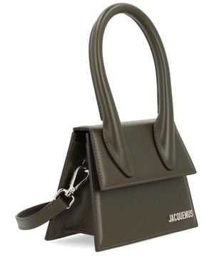Jacquemus Le Chiquito Moyen Leather Tote Bag - Black
