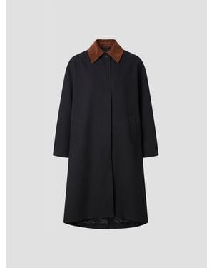 Rohe Chic Multifunctional Outerwear Jacket - Black