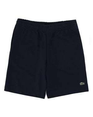 Lacoste Shorts With Logo - Blue