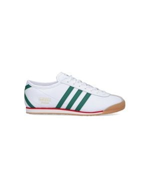 adidas 100% Leather Lightweight Sneakers - Blue