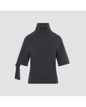 Jacquemus Dark Fiocco Sweater - Blue