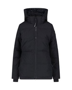 Canada Goose Hooded Puffer Jacket - Black