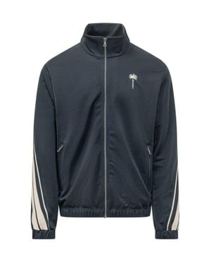 Palm Angels Palm Track Jacket - Blue