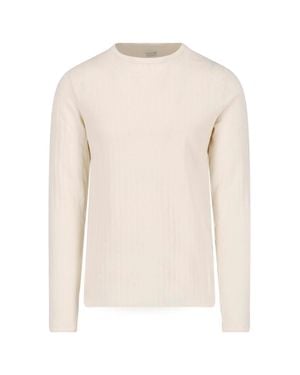 Paul Smith Lightweight Long-Sleeve Crewneck Sweater - White