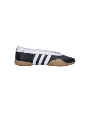 adidas Leather Platform Sneakers - Black