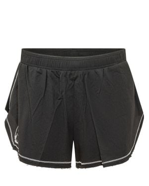 Y-3 Graphic Run Shorts - Black
