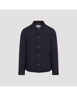 Brunello Cucinelli Water-Resistant Polyamide Jacket - Blue