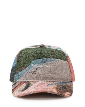 Kidsuper Kids Jacquard Script Hat - Green