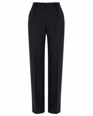 Saint Laurent Tailored Pants - Blue