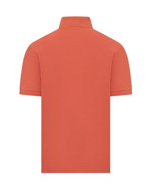 Etro Fashion Polo With Sleeves Cut - Orange