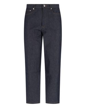 A.P.C. A. P.C. Cotton-Blend Jeans - Blue