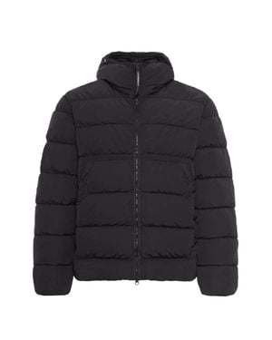 C.P. Company C. P. Company Goggle Down Jacket With Chrome R Finish - Black