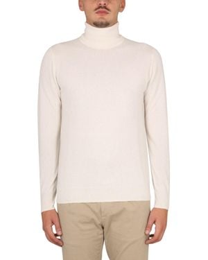 Aspesi Turtleneck Sweater - White