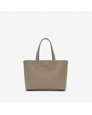 Burberry Small Reversible Bloomsbury Tote - Gray