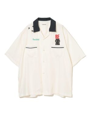 Undercover Shirt With Embroidery - White