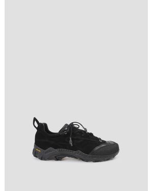 Our Legacy Gabe Lace-Up Sneakers - Black