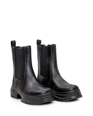 Steve Madden Stivale Mini Hethe Ankle Boots - Black