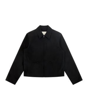 Entire studios Essential Front Zip Jacket - Black