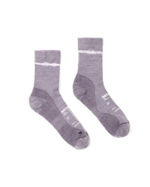 Satisfy Merino Nylon Mini Tube Socks - Gray