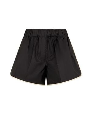 Prada Shorts Re-Nylon Polyamide (Nylon) - Black