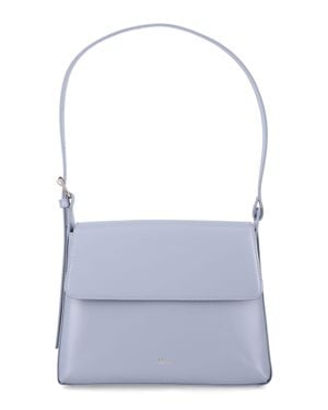 A.P.C. Virginie Flap Bag - White