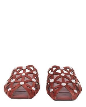 Ash Elegant Flats For - Red