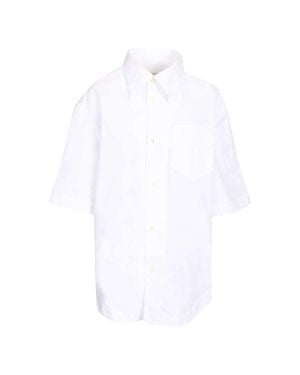 Ami Paris Cotton Shortsleeve Shirt - White
