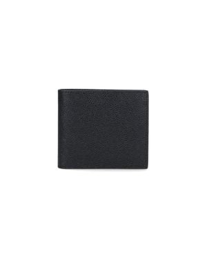 Thom Browne Calf Leather Wallet - Black