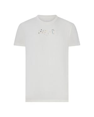 Fendi Slim-Fit T-Shirt, Size L - White