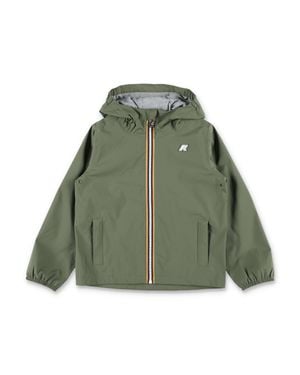 K-Way The Mini Waterproof Jacket For Active Boys - Green