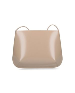 Faune Structured Tote Bag - Natural