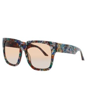 Anna Karin Karlsson Coco Stories Acetate Sunglasses 57-18-150, Case Included - Black