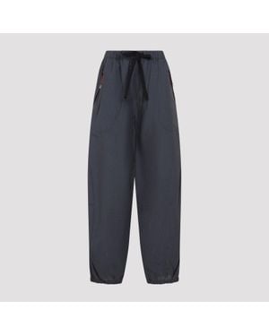 Prada Ardesia Wool Pants - Blue