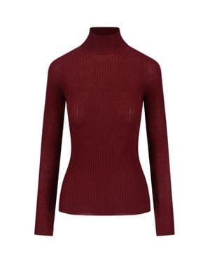 Sa Su Phi Cashmere-Silk Sweater For - Red
