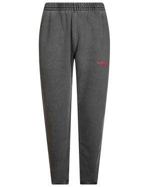 Represent Owners Club Paint-Effect Sweatpants For Fw26 - Gray