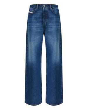 DIESEL D-Sire Straight-Leg Pants With 30" Inseam - Blue