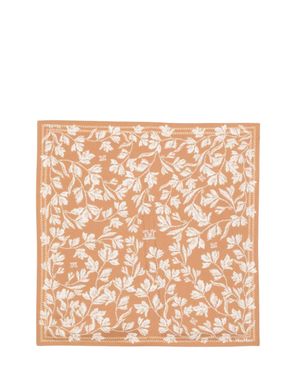 Max Mara Eclectic Geometric Pattern Scarf - Pink