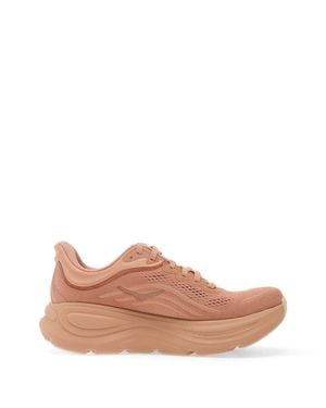 Hoka One One Bondi 9 Cushioned Road Running Shoe - Pink